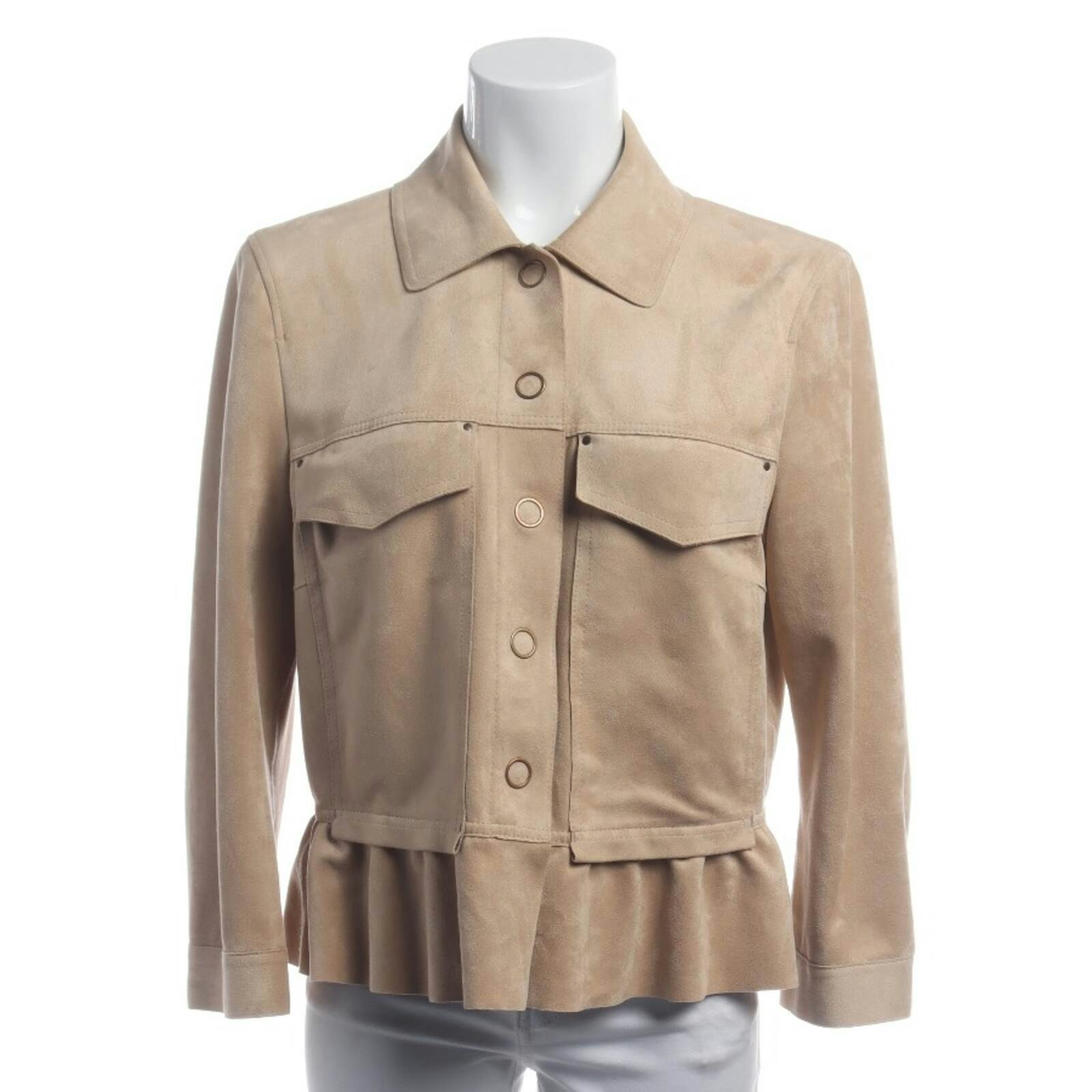 Image 1 of Mid-Season Jacket 40 Light Brown in color Brown | Vite EnVogue