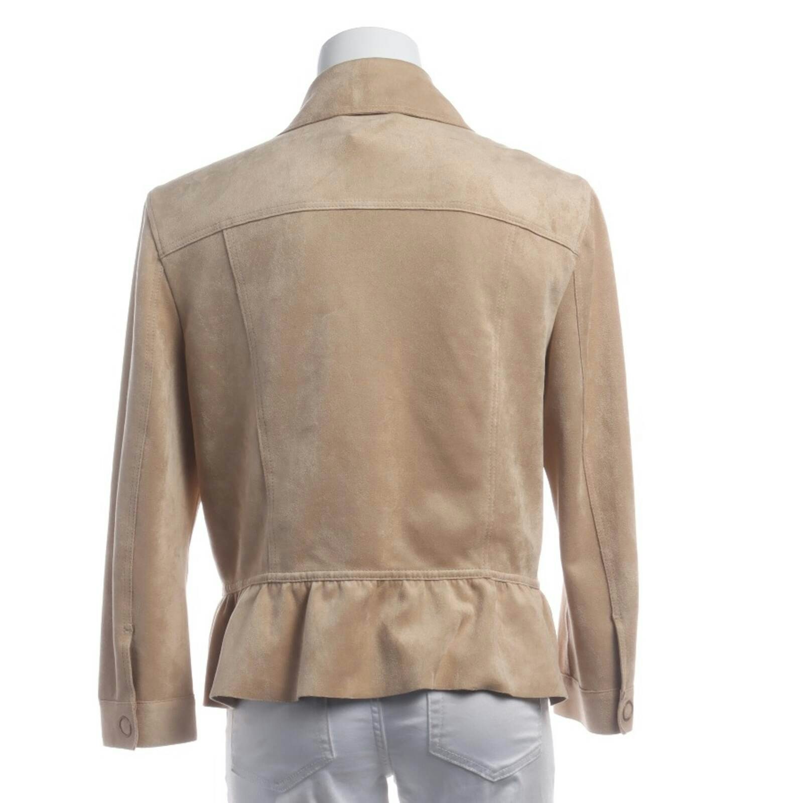 Image 2 of Mid-Season Jacket 40 Light Brown in color Brown | Vite EnVogue