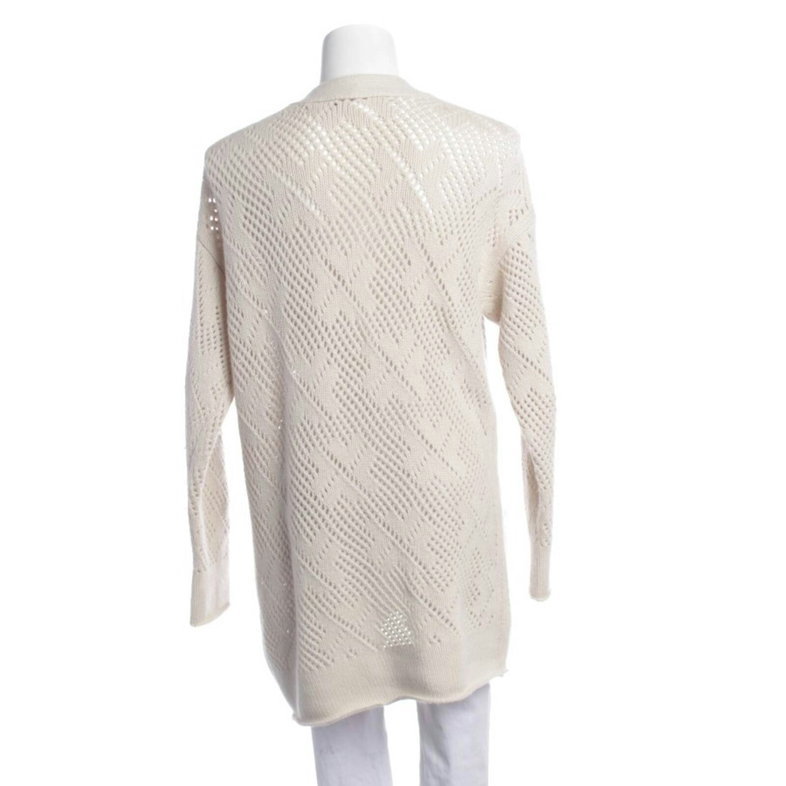 Image 2 of Cardigan L Beige in color White | Vite EnVogue