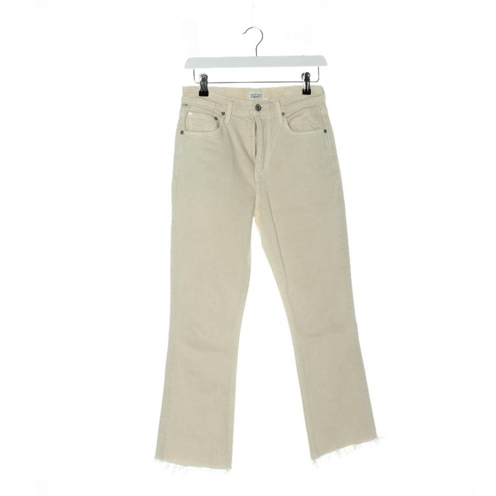 Image 1 of Bootcut Jeans W25 Beige in color White | Vite EnVogue