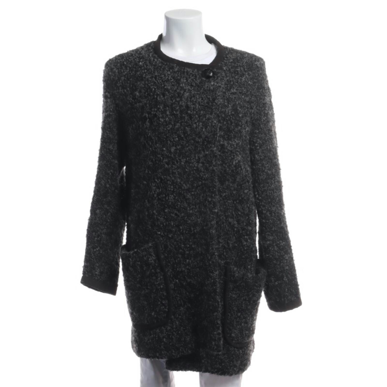 Image 1 of Winter Coat 36 Black in color Black | Vite EnVogue