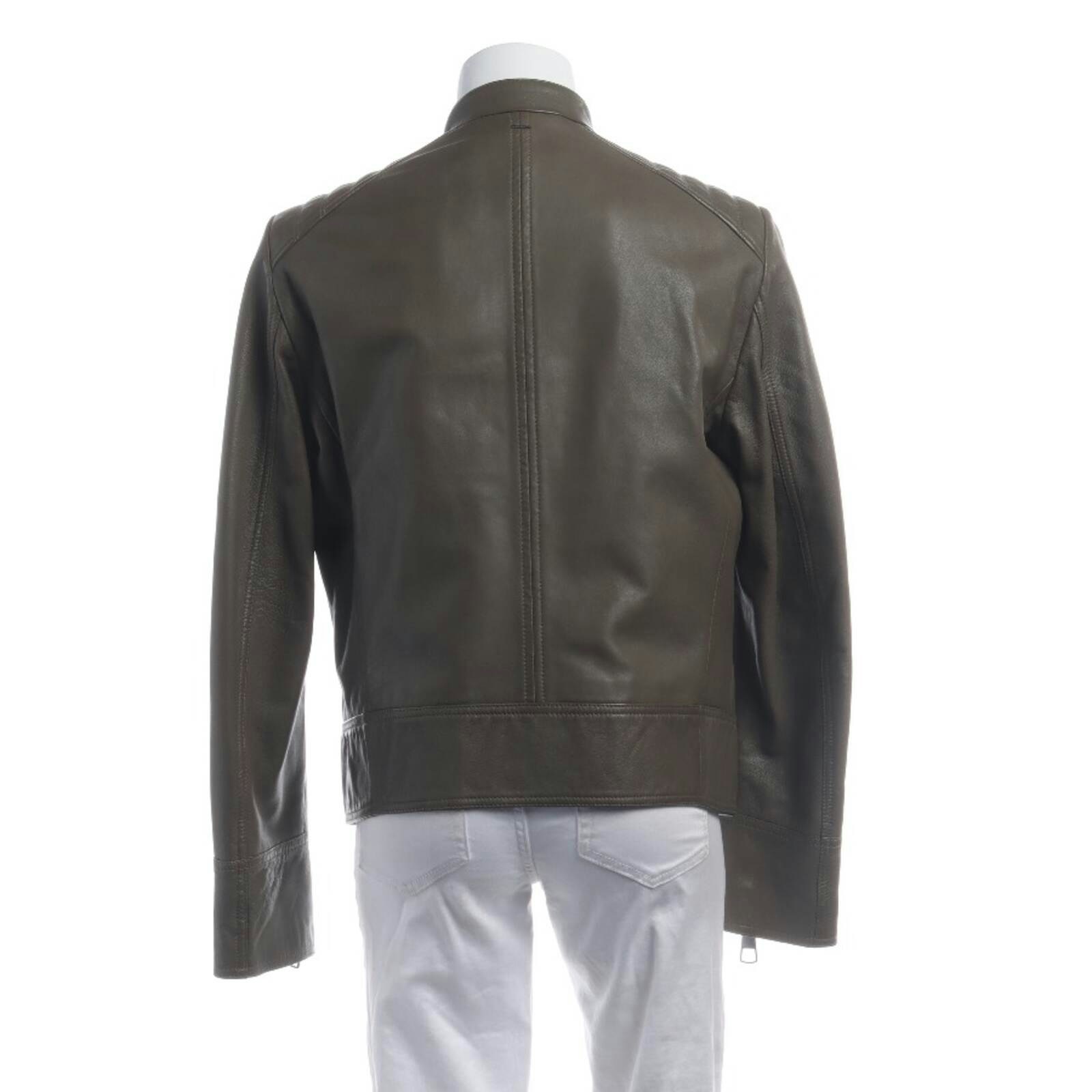 Image 2 of LeatherJacket 40 Gray in color Gray | Vite EnVogue