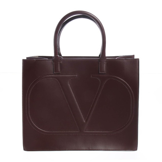 Bild 1 von V-Logo Handtasche Bordeaux | Vite EnVogue