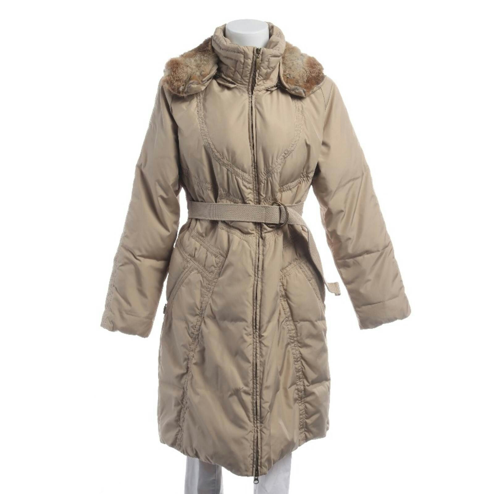 Image 1 of Winter Coat 40 Beige in color White | Vite EnVogue