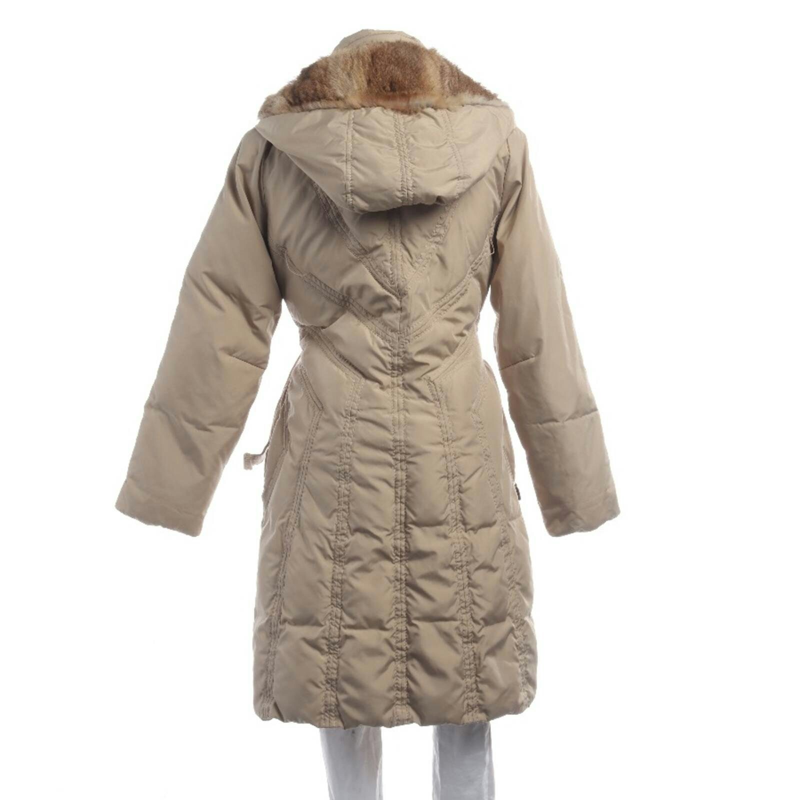 Image 2 of Winter Coat 40 Beige in color White | Vite EnVogue