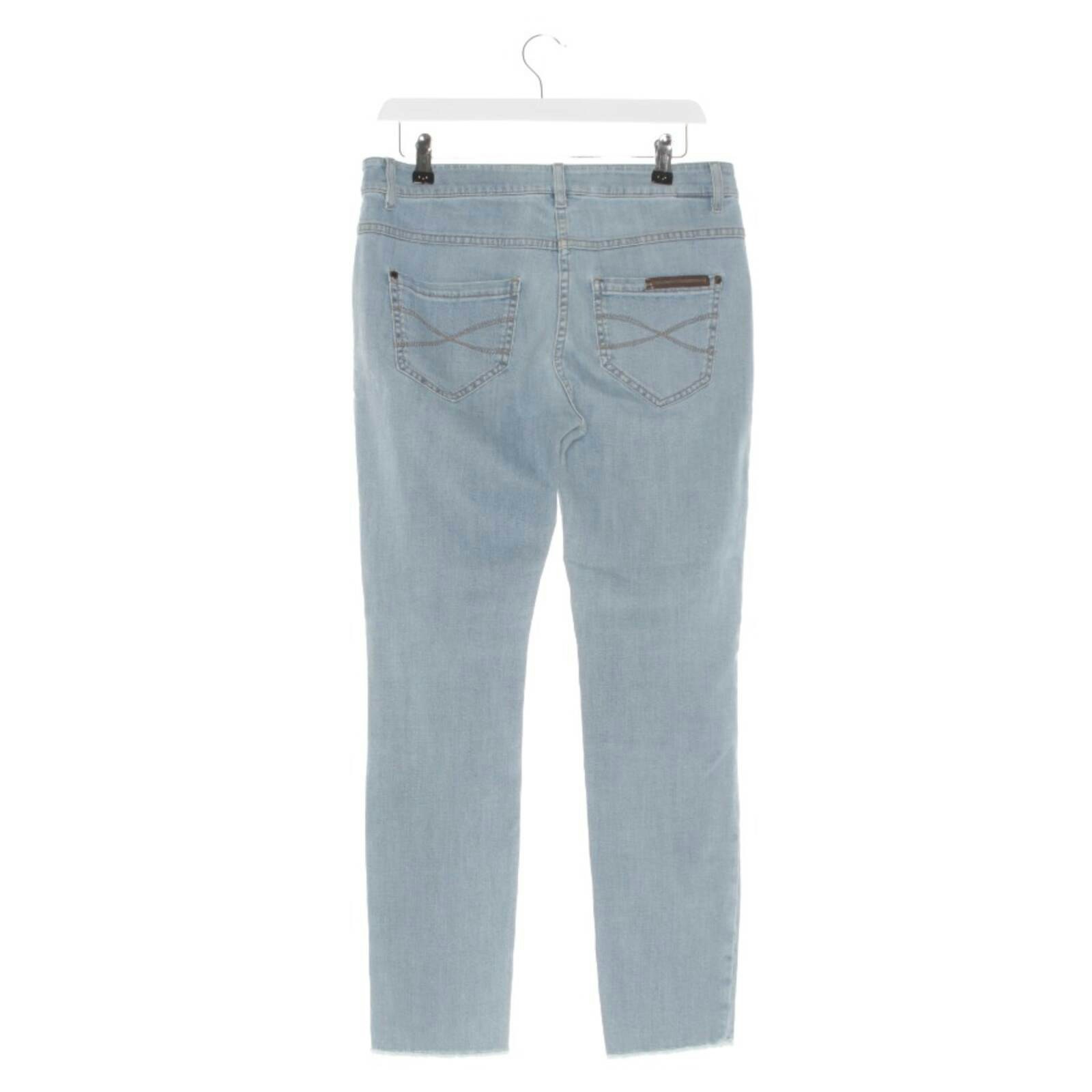 Image 2 of Skinny Jeans 36 Light Blue in color Blue | Vite EnVogue