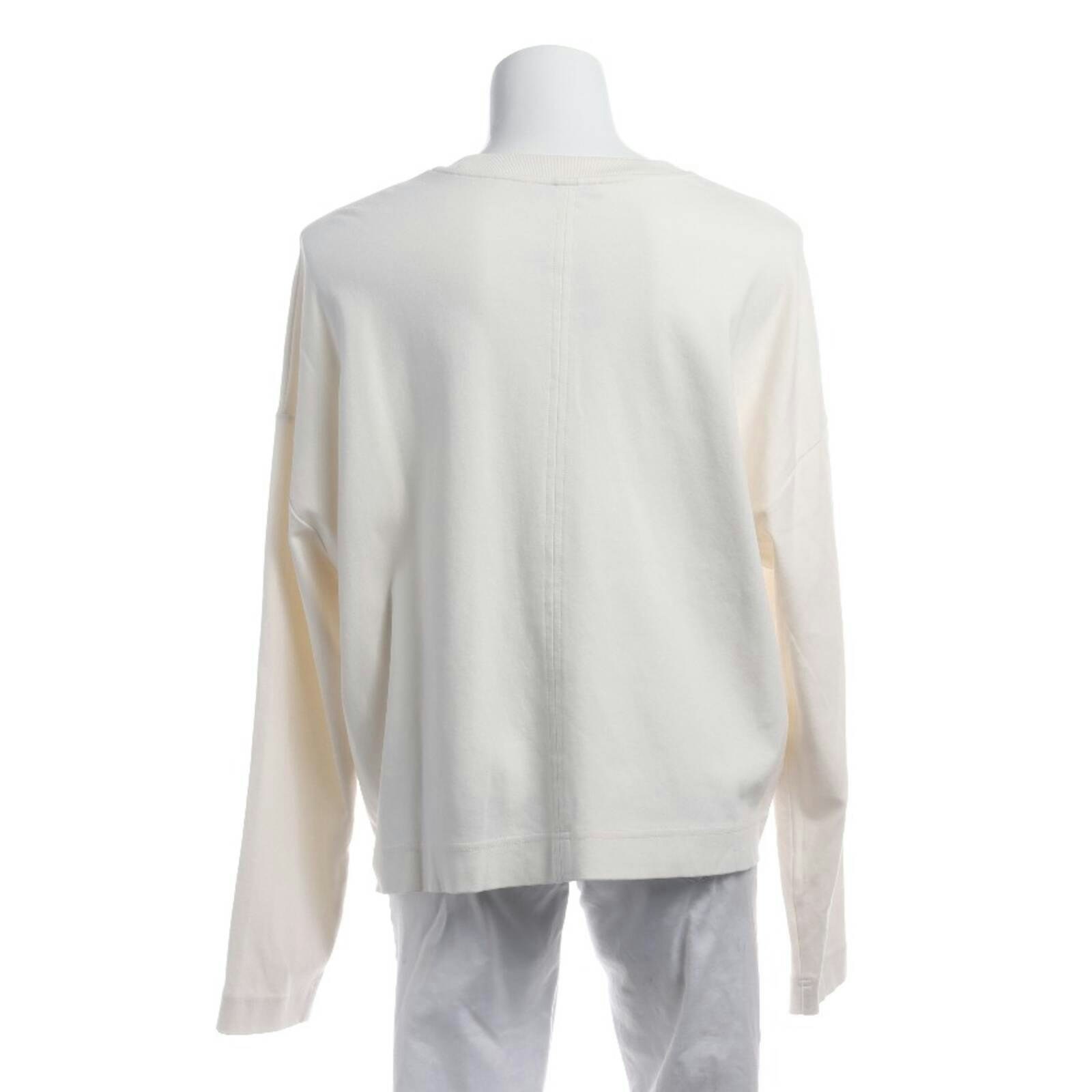 Image 2 of Sweatshirt L Beige in color White | Vite EnVogue