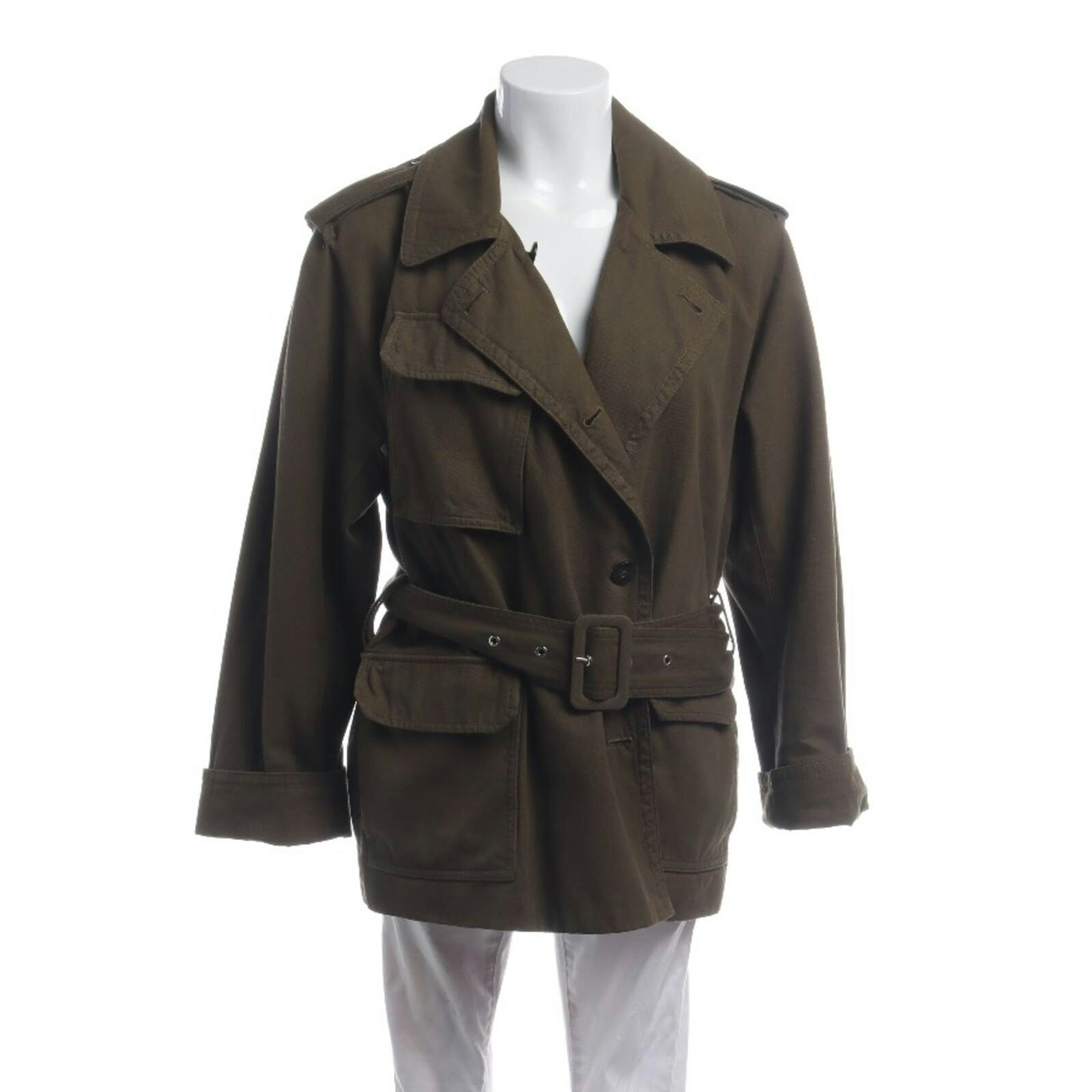 Image 1 of Mid-Season Coat M Green in color Green | Vite EnVogue