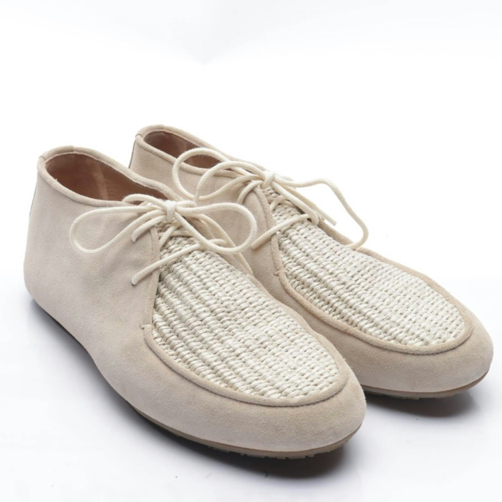 Image 1 of Lace up Shoes EUR 38.5 Beige in color White | Vite EnVogue