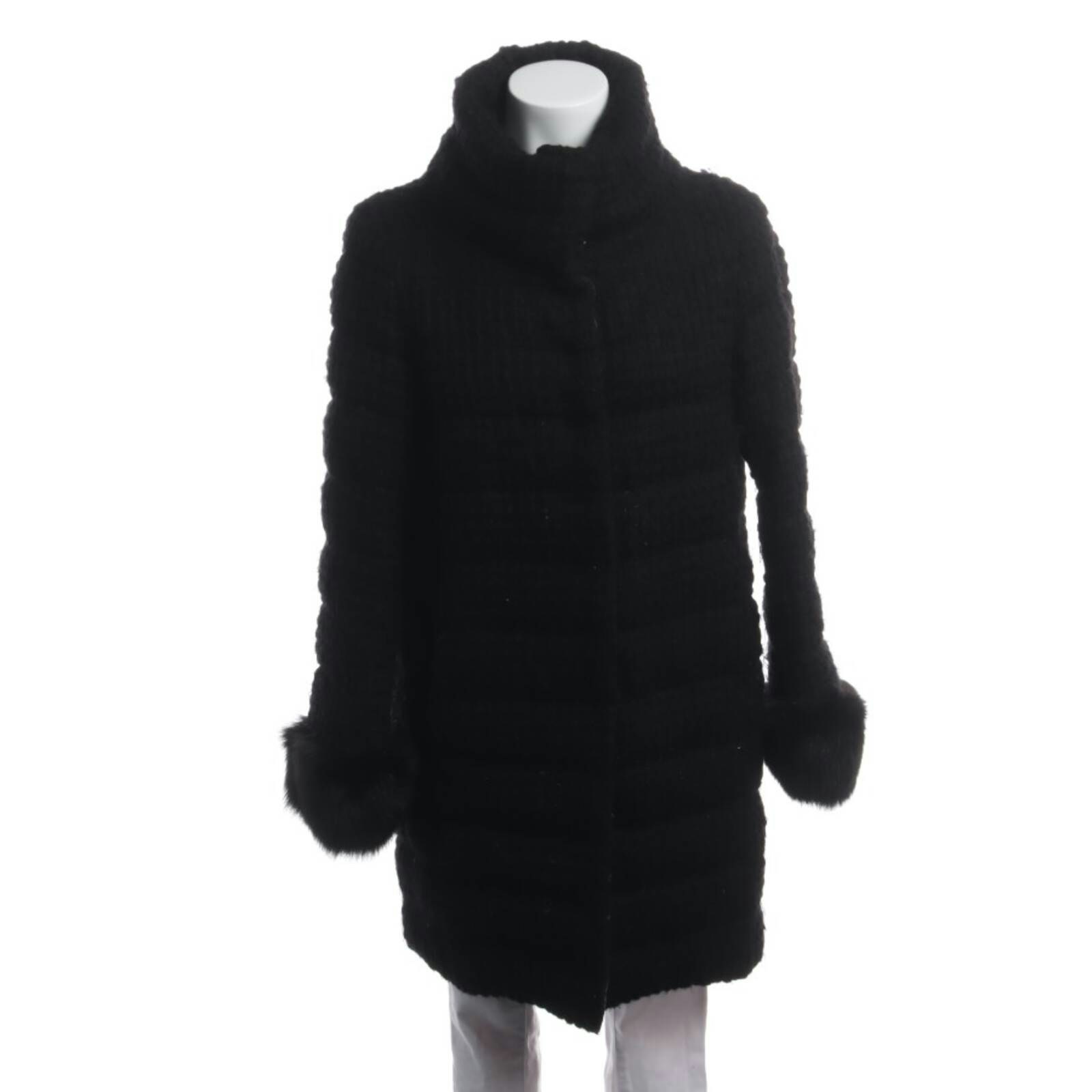 Image 1 of Winter Coat 38 Black in color Black | Vite EnVogue