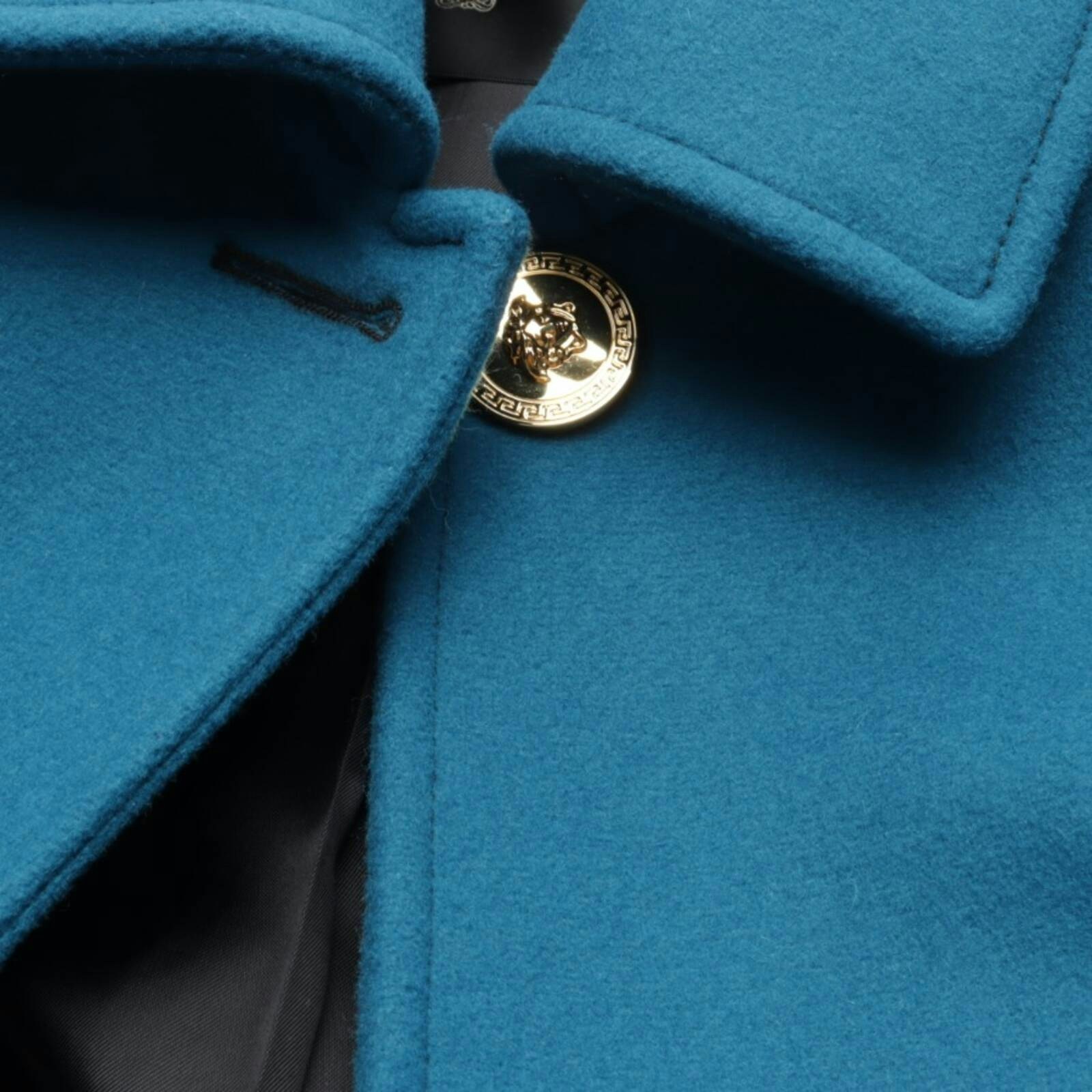 Image 3 of Winter Coat 34 Turquoise in color Blue | Vite EnVogue