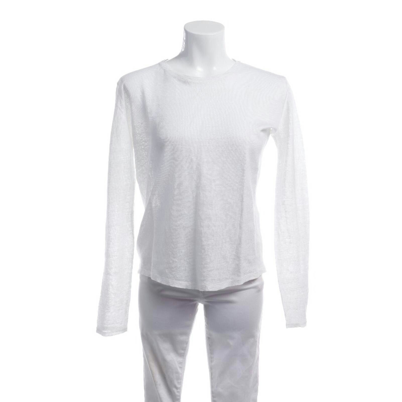 Image 1 of Long Sleeve Shirt 36 White in color White | Vite EnVogue