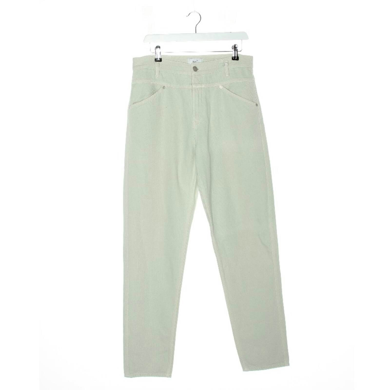 Image 1 of Straight Fit Jeans W31 Light Green in color Green | Vite EnVogue