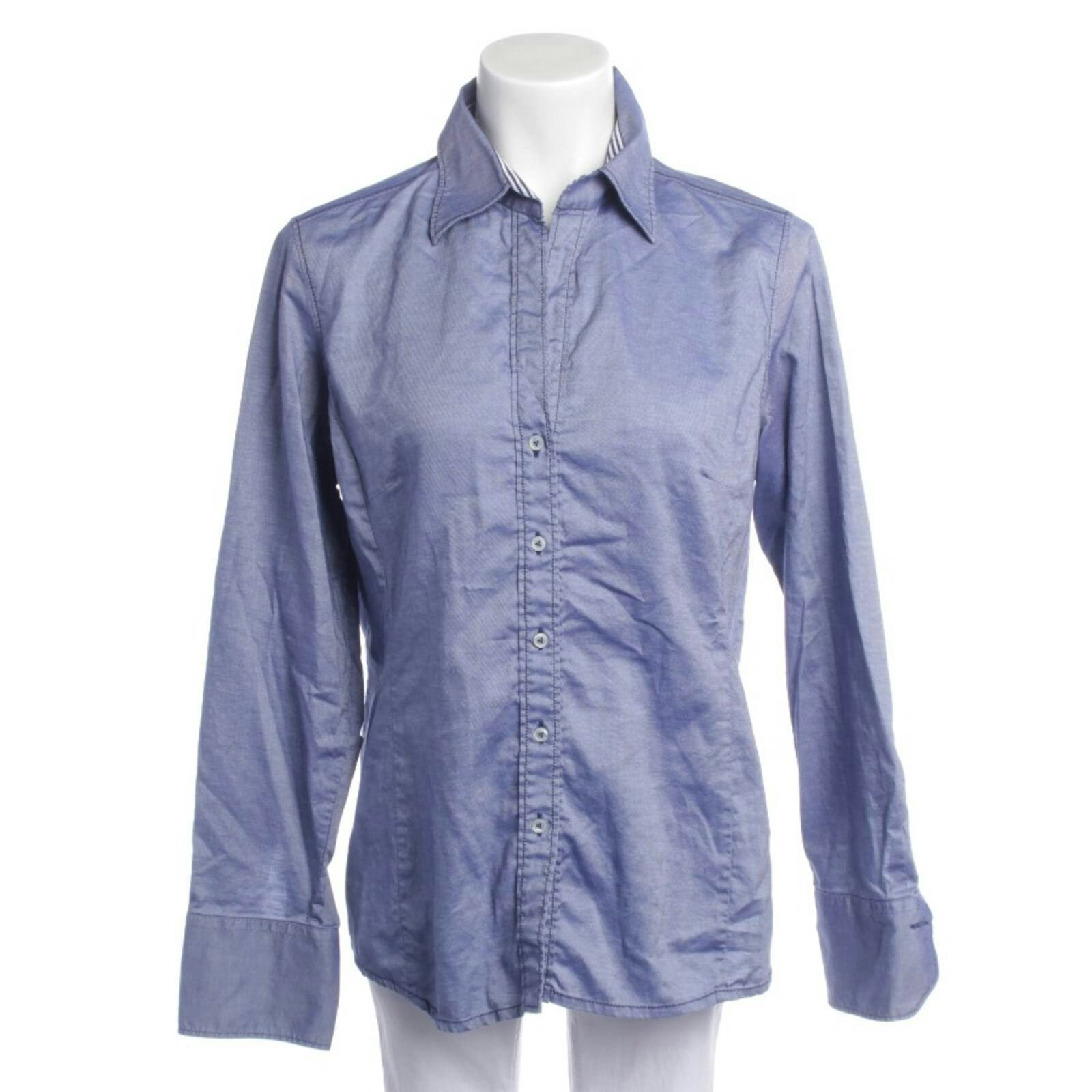 Image 1 of Blouse 42 Blue in color Blue | Vite EnVogue