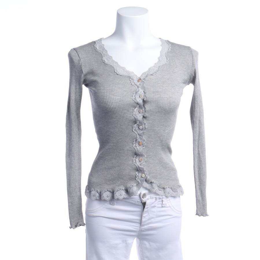 Image 1 of Cardigan S Light Gray in color Gray | Vite EnVogue