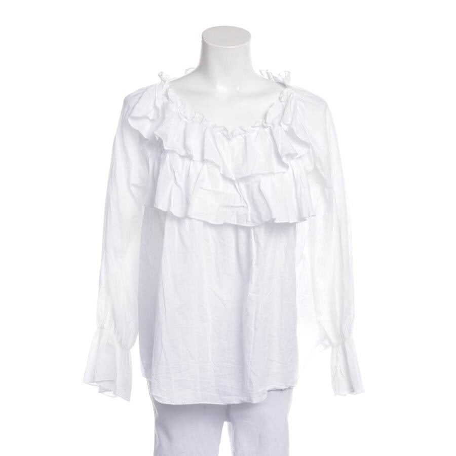 Image 1 of Shirt Blouse 44 White in color White | Vite EnVogue