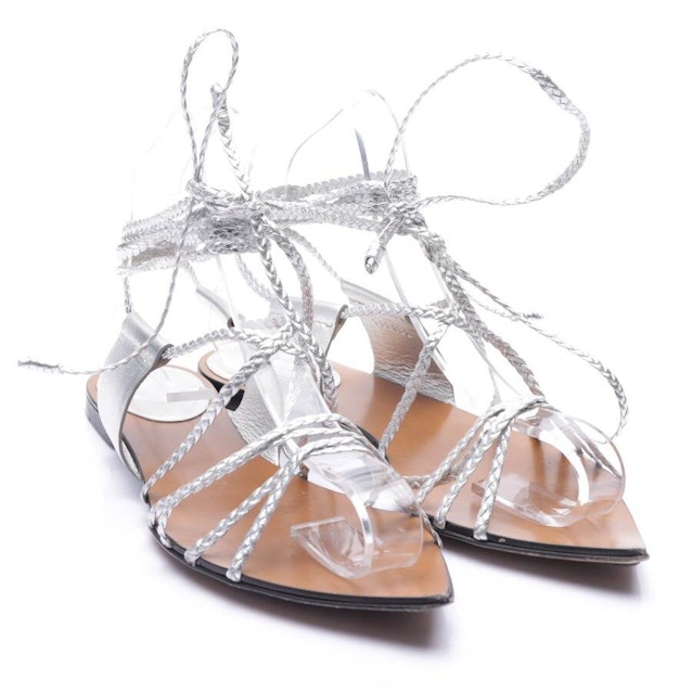 Bild 1 von Riemchensandalen EUR 37 Silber | Vite EnVogue