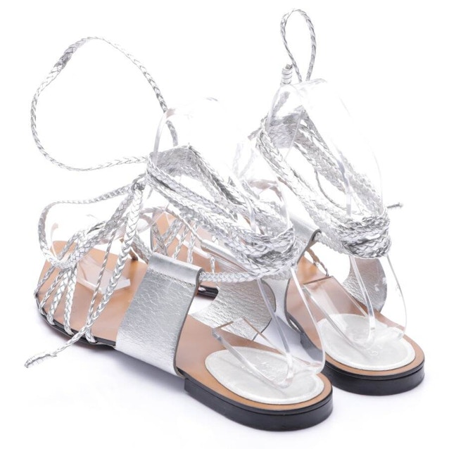 Riemchensandalen EUR 37 Silber | Vite EnVogue