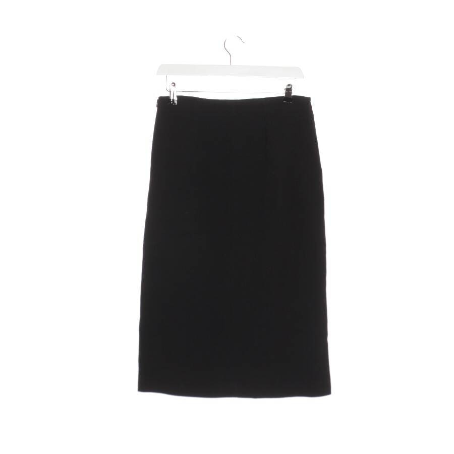 Image 2 of Skirt 34 Black in color Black | Vite EnVogue