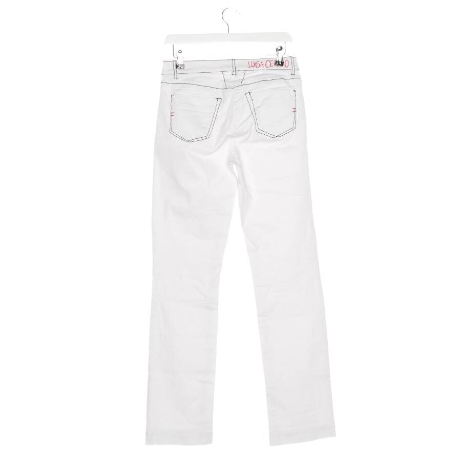 Image 2 of Straight Fit Jeans 38 White in color White | Vite EnVogue