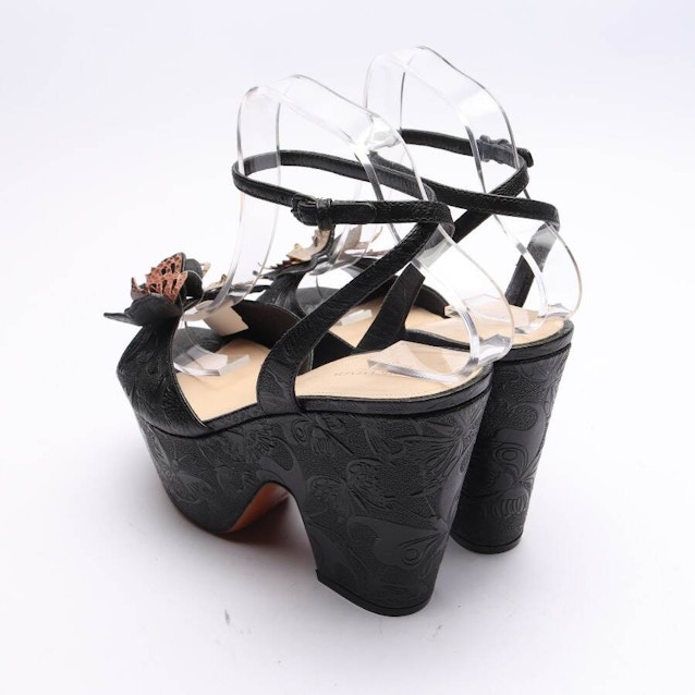 Heeled Sandals EUR38 Black | Vite EnVogue