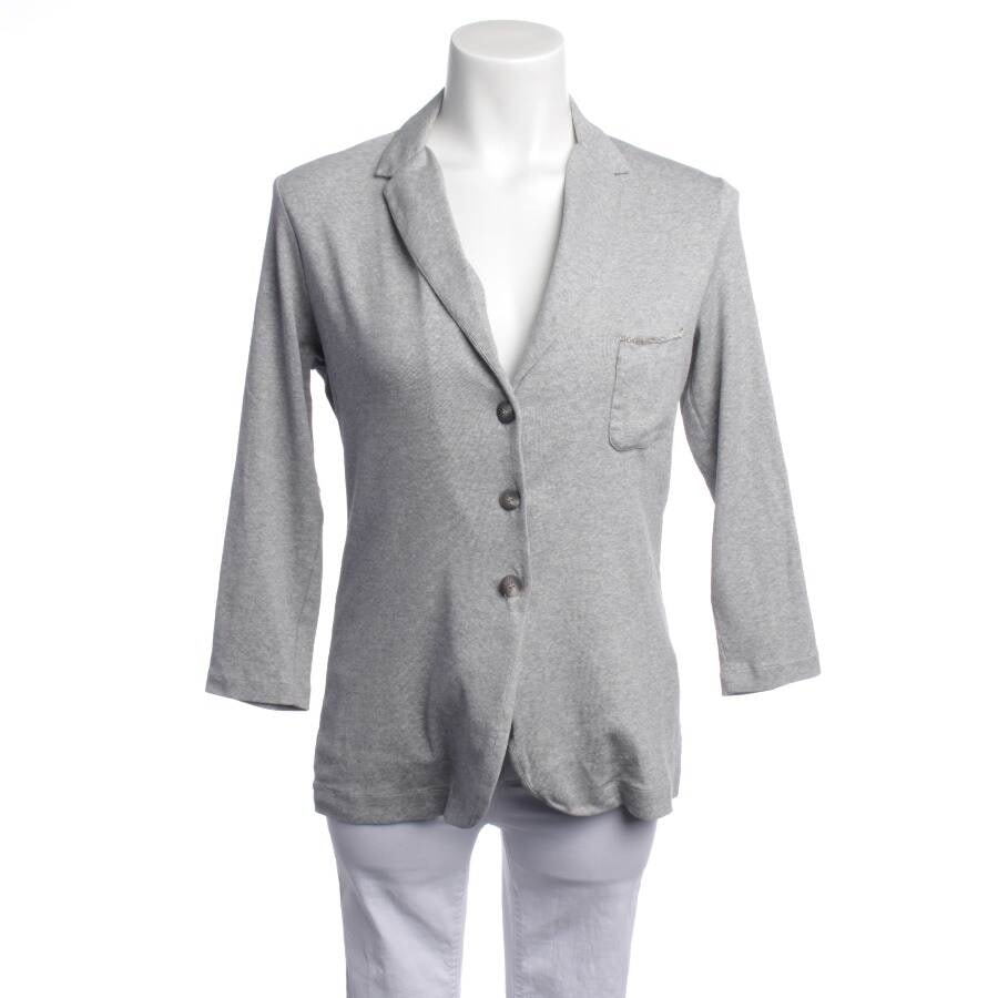 Image 1 of Blazer L Light Gray in color Gray | Vite EnVogue