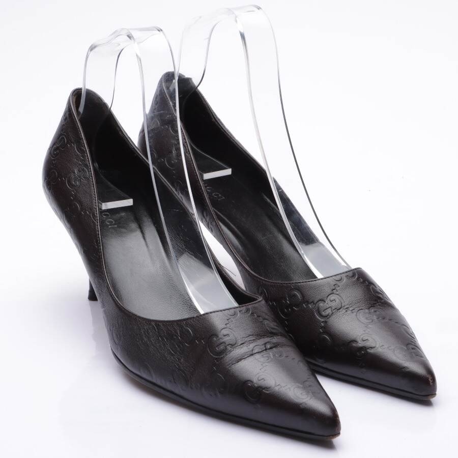 Image 1 of Pumps EUR 38.5 Dark Brown in color Brown | Vite EnVogue