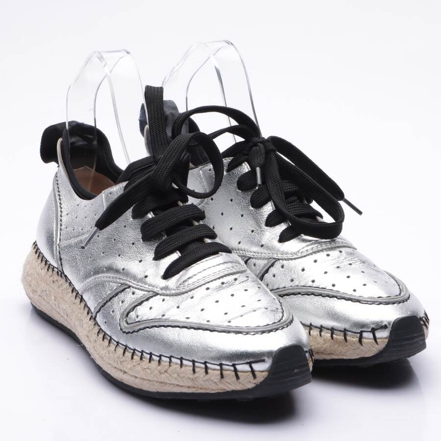 Image 1 of Sneakers EUR38 Silver in color Metallic | Vite EnVogue