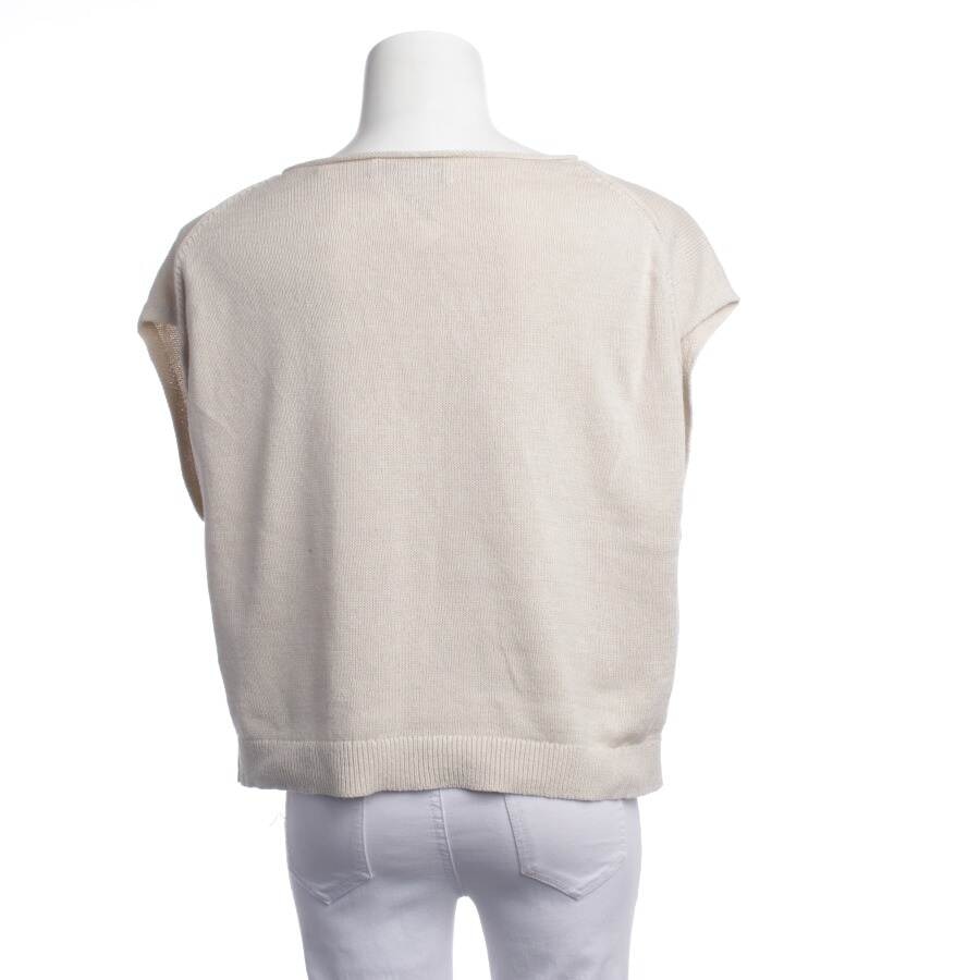 Image 2 of Shirt L Beige in color White | Vite EnVogue