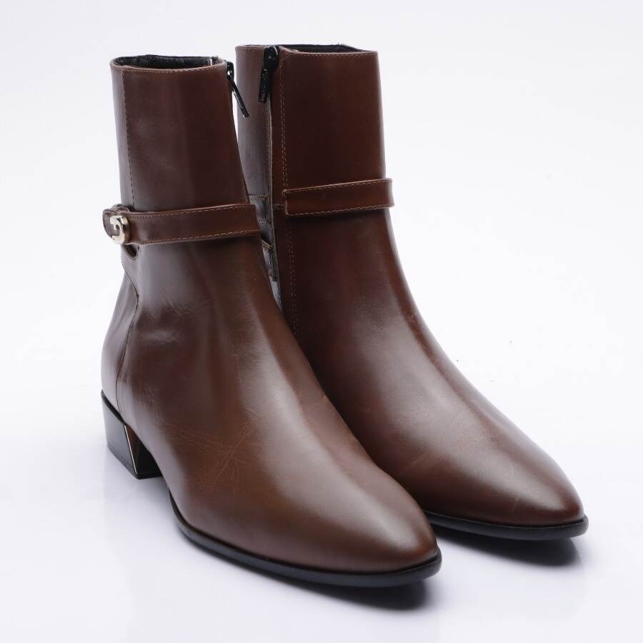 Image 1 of Ankle Boots EUR38 Brown in color Brown | Vite EnVogue