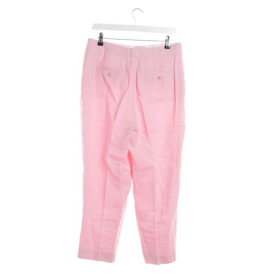 Image 2 of Trousers 38 Light Pink in color Pink | Vite EnVogue