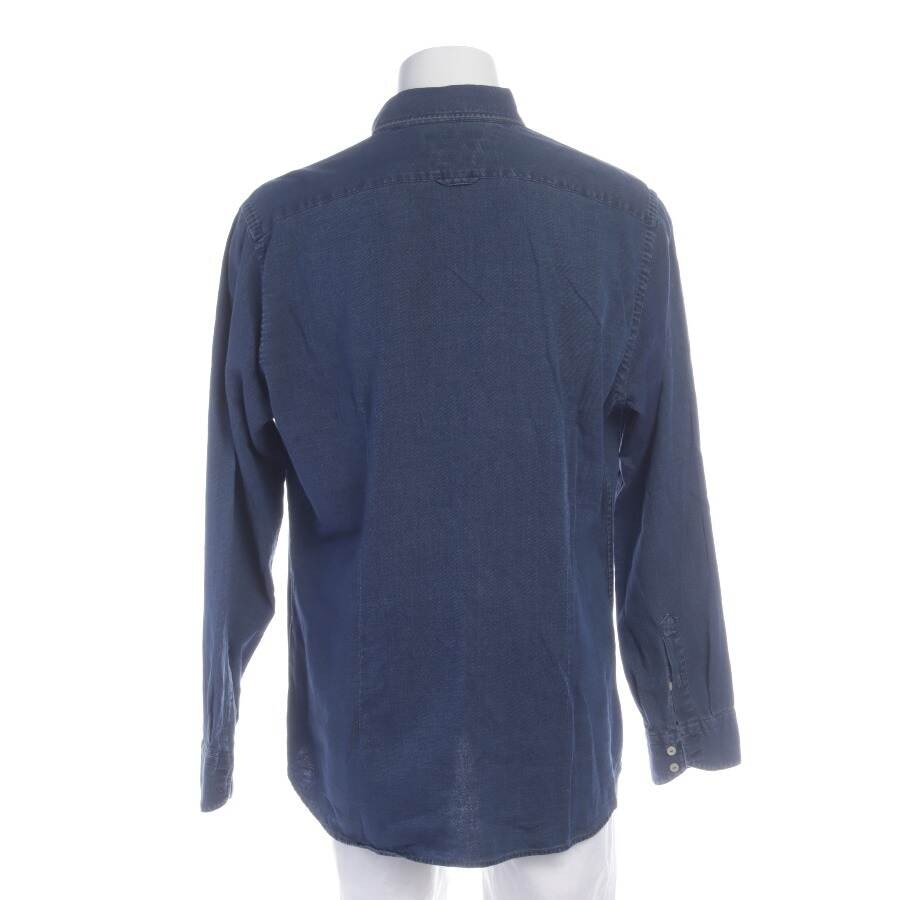 Image 2 of Casual Shirt 2XL Navy in color Blue | Vite EnVogue