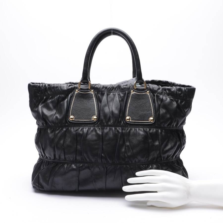 Image 2 of Gaufre Handbag Black in color Black | Vite EnVogue