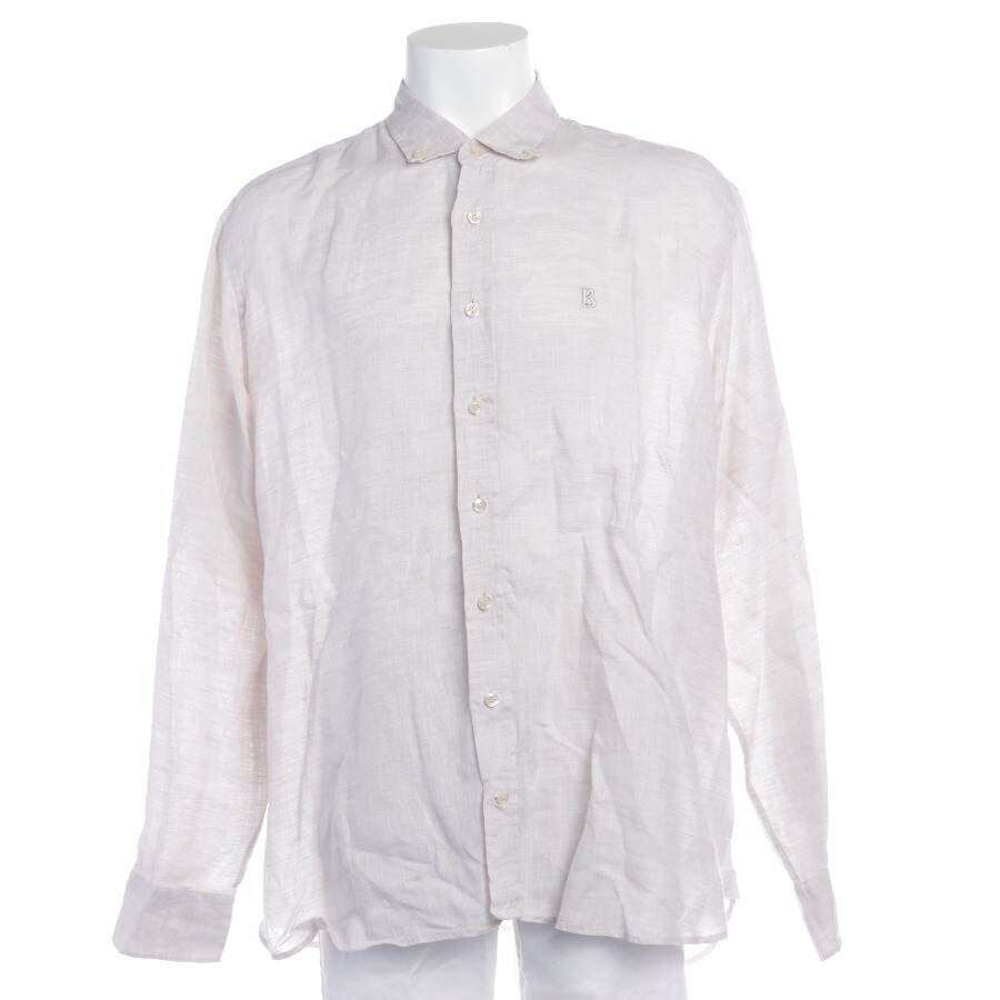 Image 1 of Linen Shirt 2XL Beige in color White | Vite EnVogue