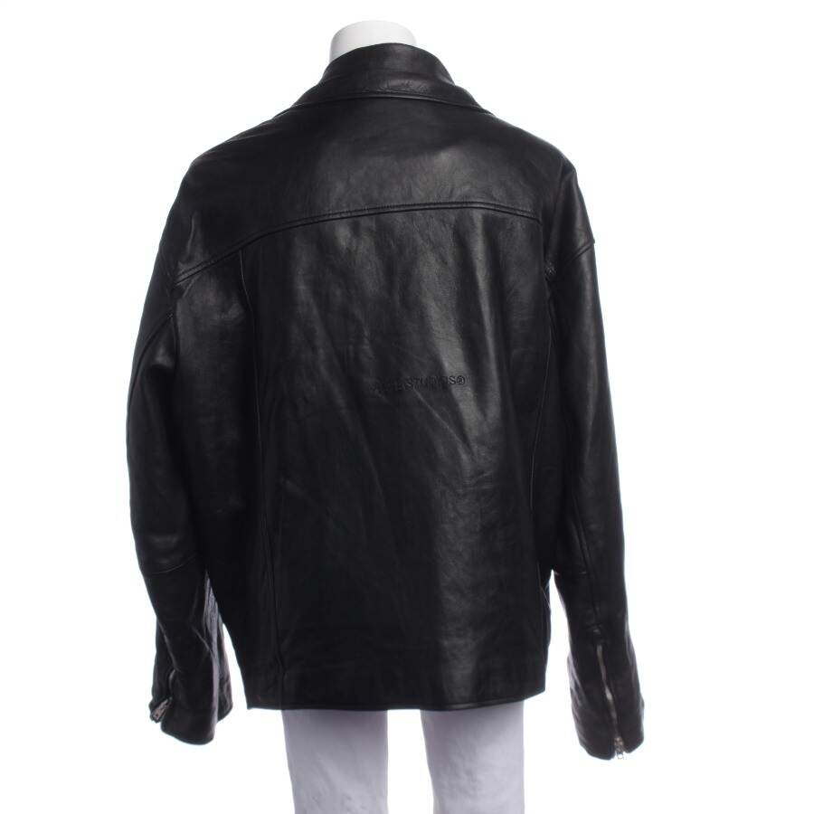 Image 2 of LeatherJacket 46 Black in color Black | Vite EnVogue