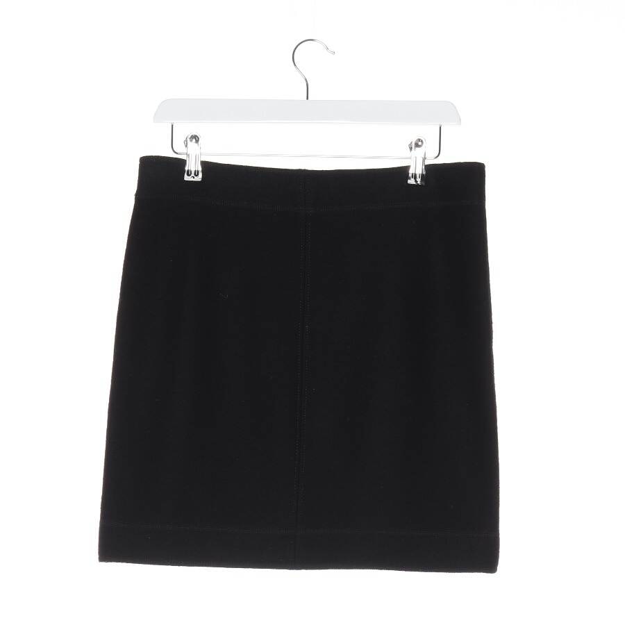 Image 2 of Wool Skirt 38 Black in color Black | Vite EnVogue