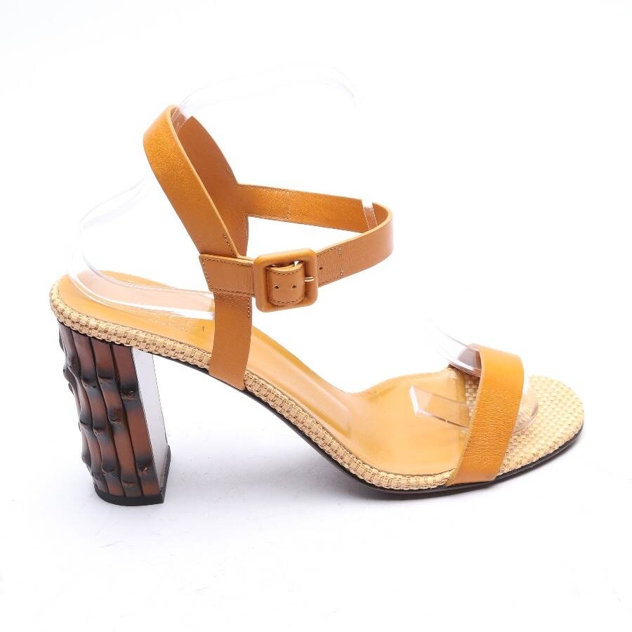 Image 1 of Heeled Sandals EUR 40.5 Orange in color Orange | Vite EnVogue