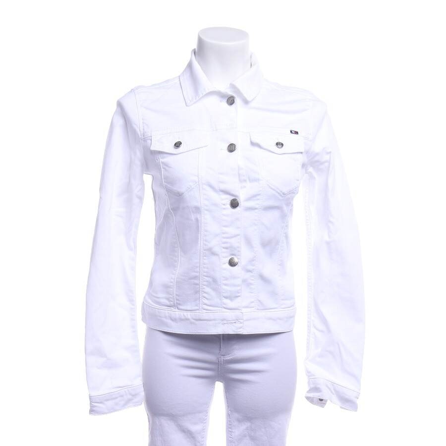 Image 1 of Jeans Jacket 34 White in color White | Vite EnVogue