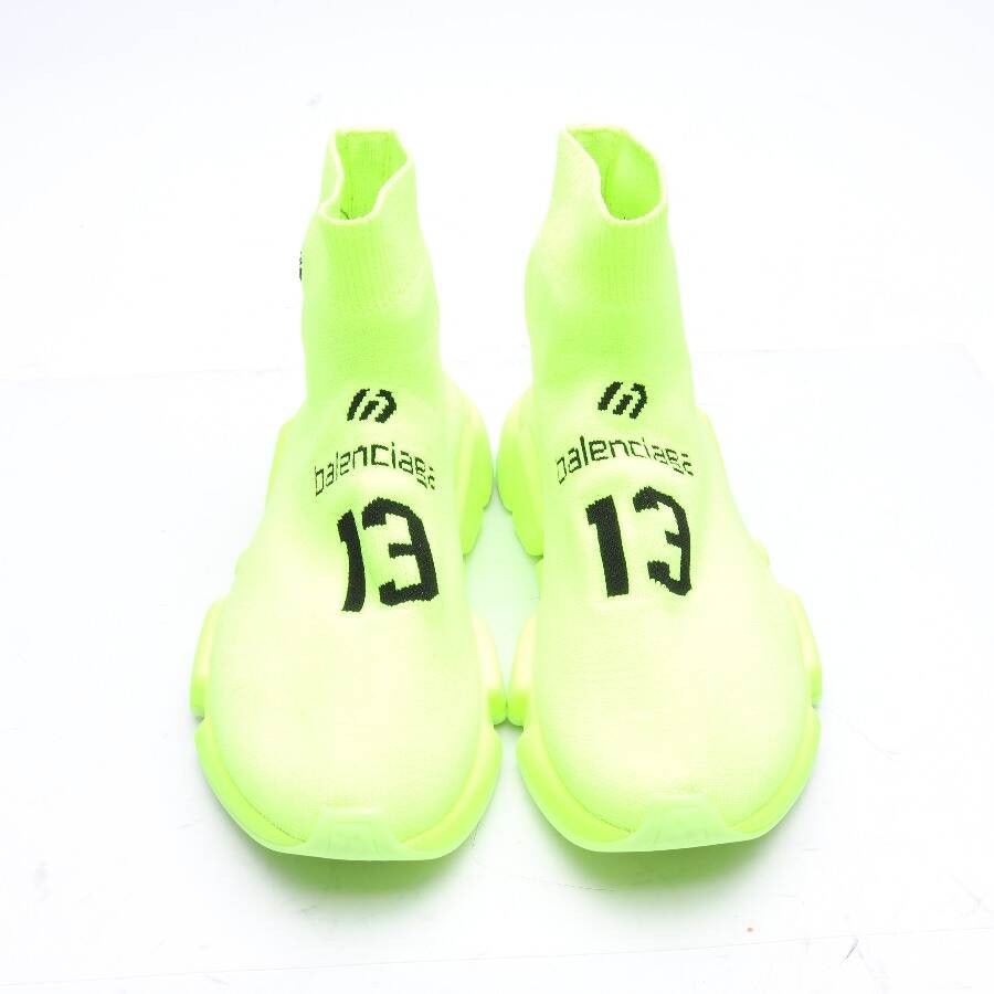 Image 2 of Speed Trainer High-Top Sneakers EUR 36 Neon Yellow in color Neon | Vite EnVogue