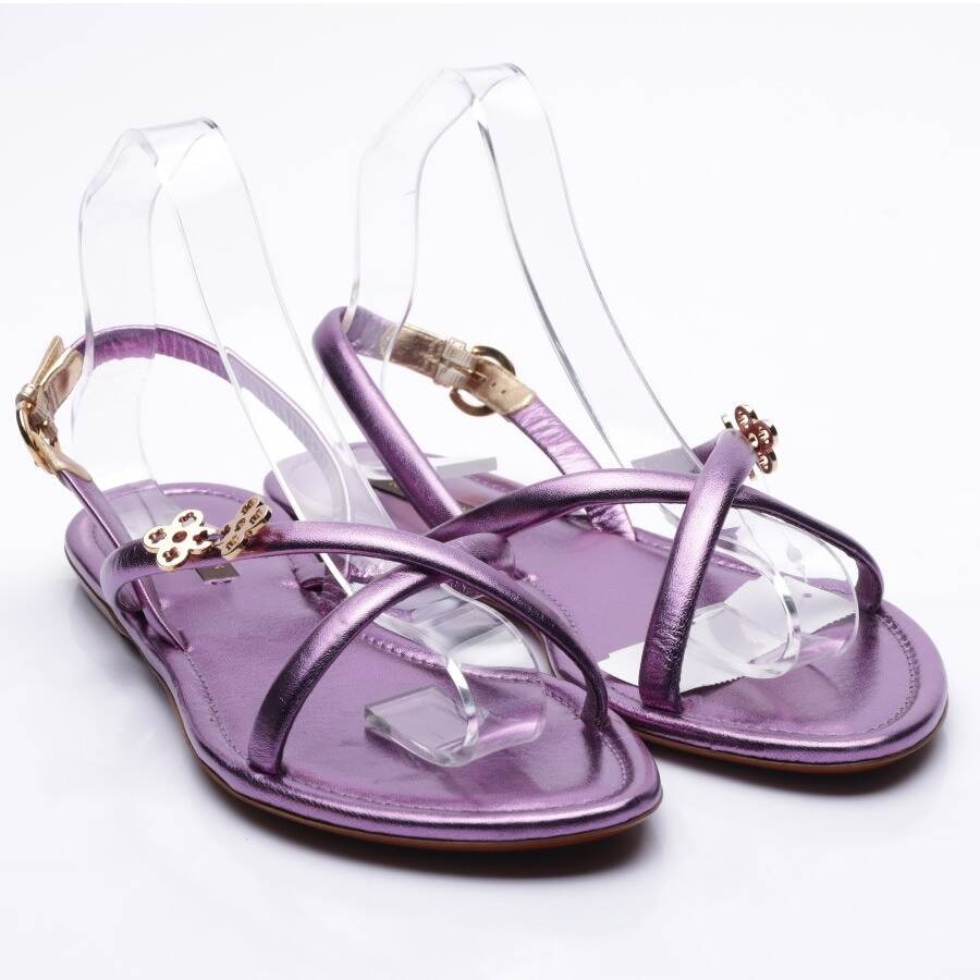 Image 1 of Sandals EUR 39.5 Purple in color Purple | Vite EnVogue