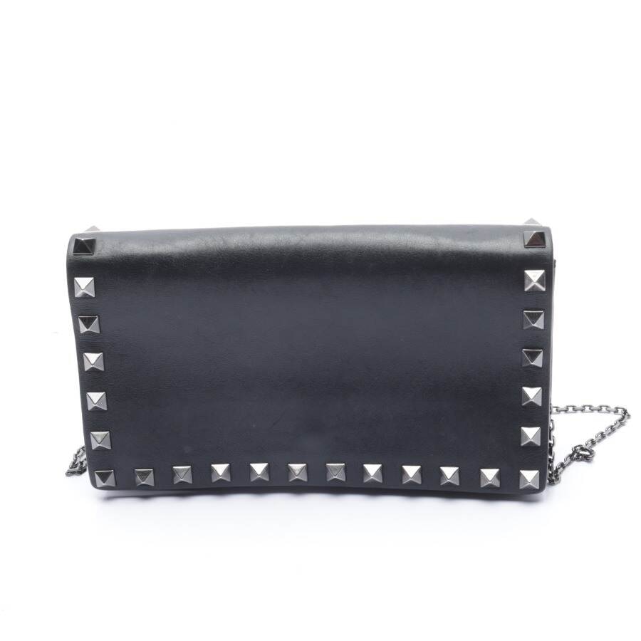 Image 1 of Rockstud Evening Bag Black in color Black | Vite EnVogue