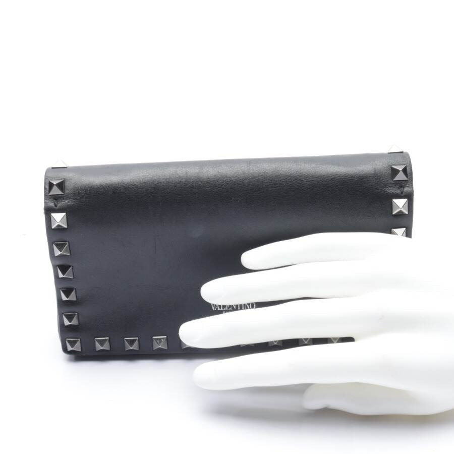 Image 2 of Rockstud Evening Bag Black in color Black | Vite EnVogue