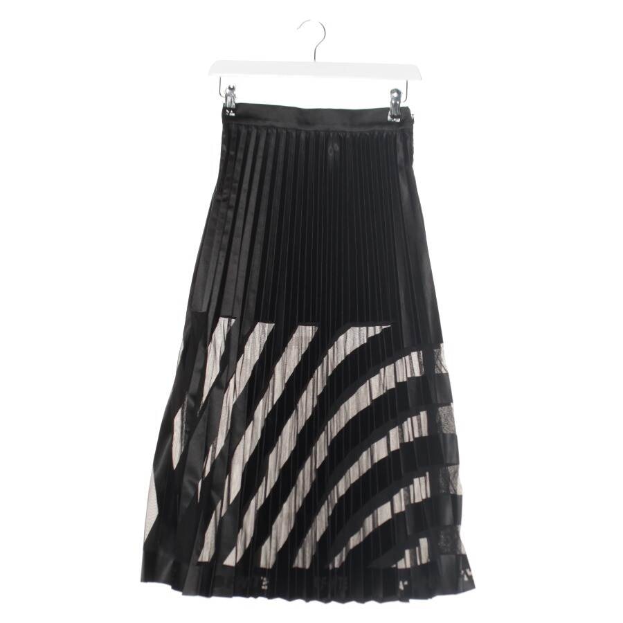 Image 1 of Skirt 34 Black in color Black | Vite EnVogue