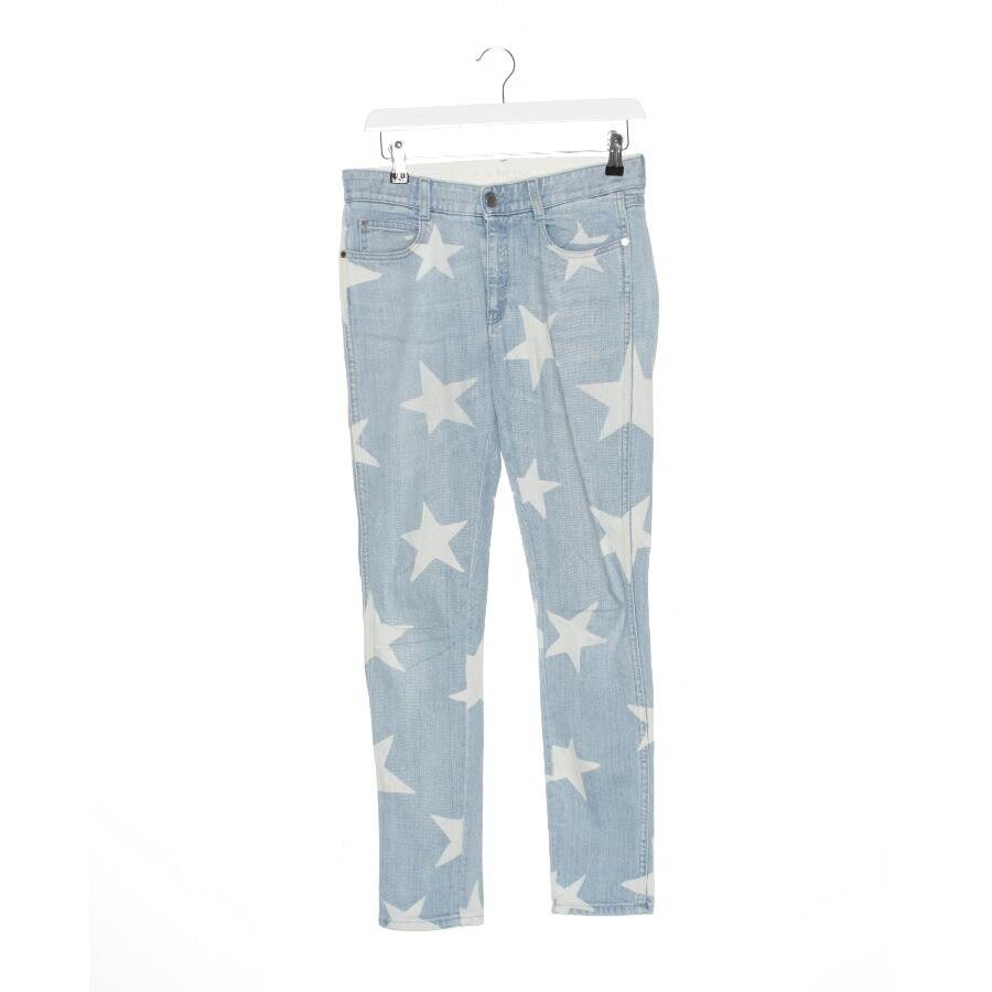 Image 1 of Straight Fit Jeans W24 Light Blue in color Blue | Vite EnVogue