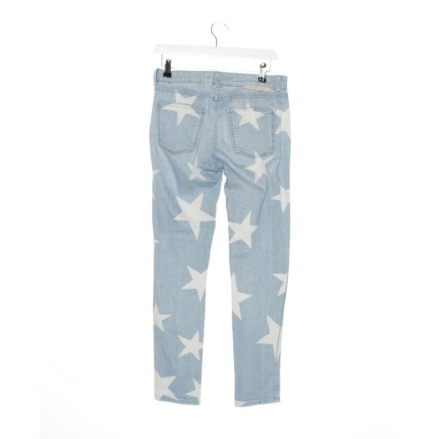 Image 2 of Straight Fit Jeans W24 Light Blue in color Blue | Vite EnVogue