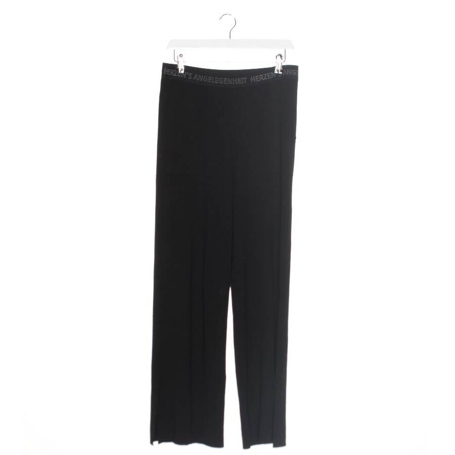 Image 1 of Pants 38 Black in color Black | Vite EnVogue