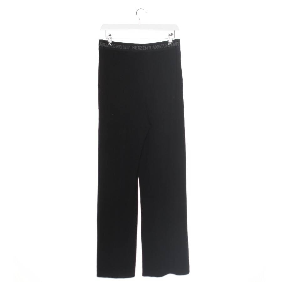 Image 2 of Pants 38 Black in color Black | Vite EnVogue