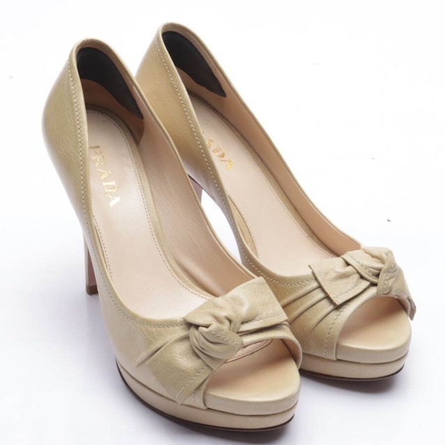 Image 1 of Peep Toes EUR 36 Beige | Vite EnVogue