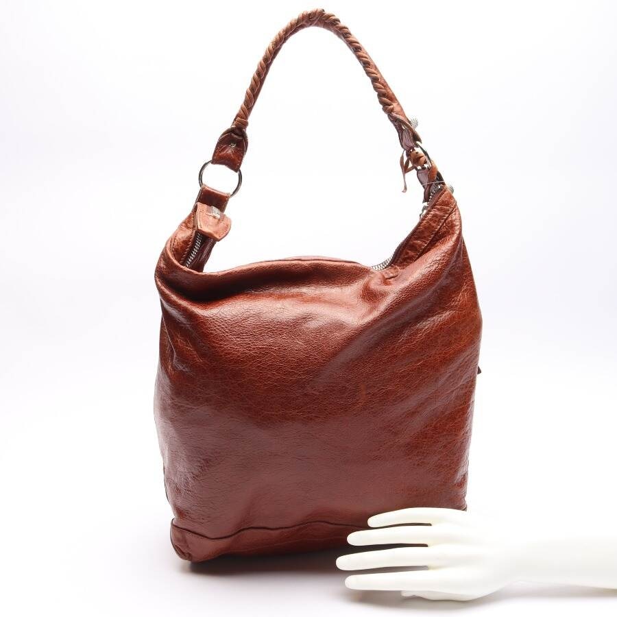 Image 2 of Classic Day Shoulder Bag Brown in color Brown | Vite EnVogue