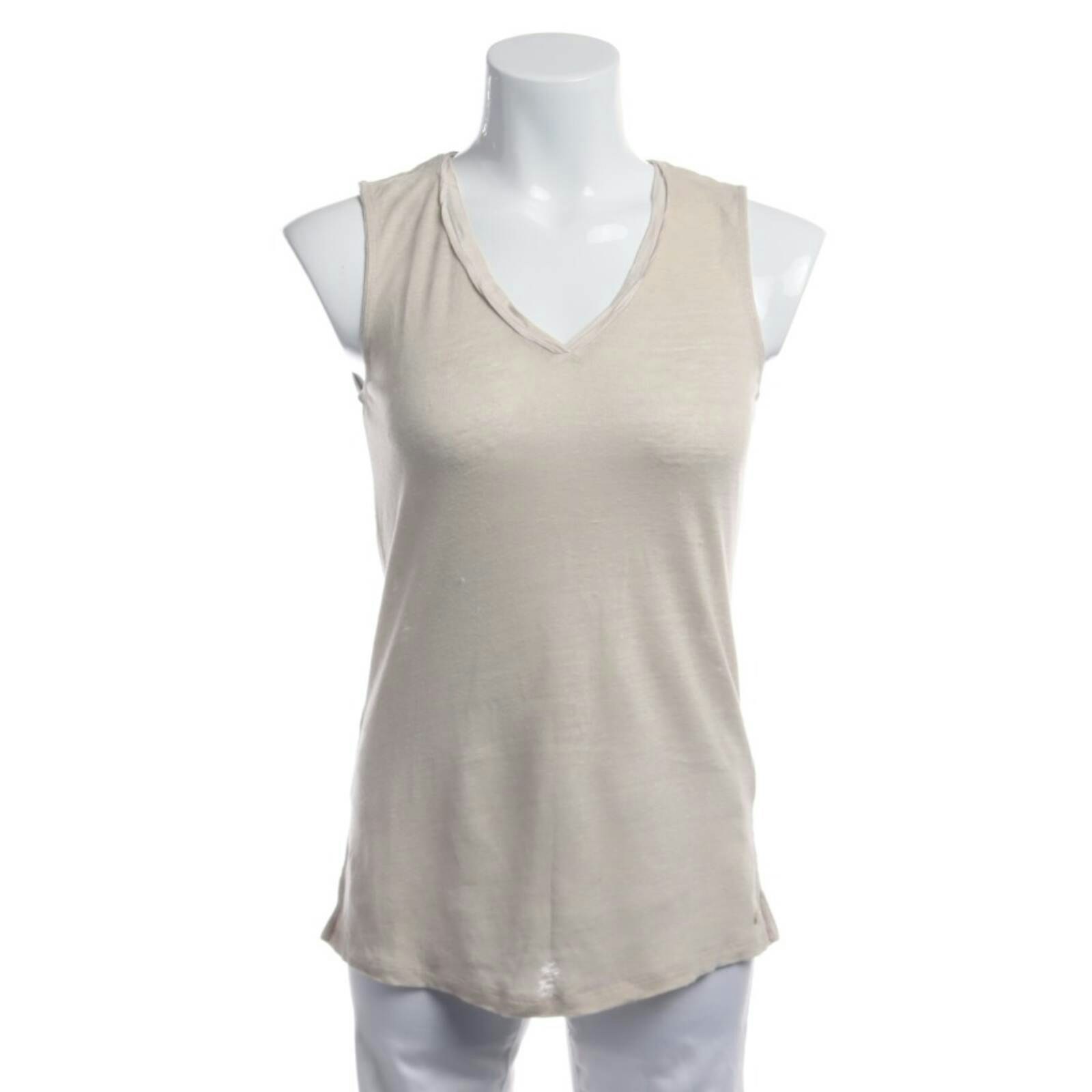 Image 1 of Top XS Beige in color White | Vite EnVogue